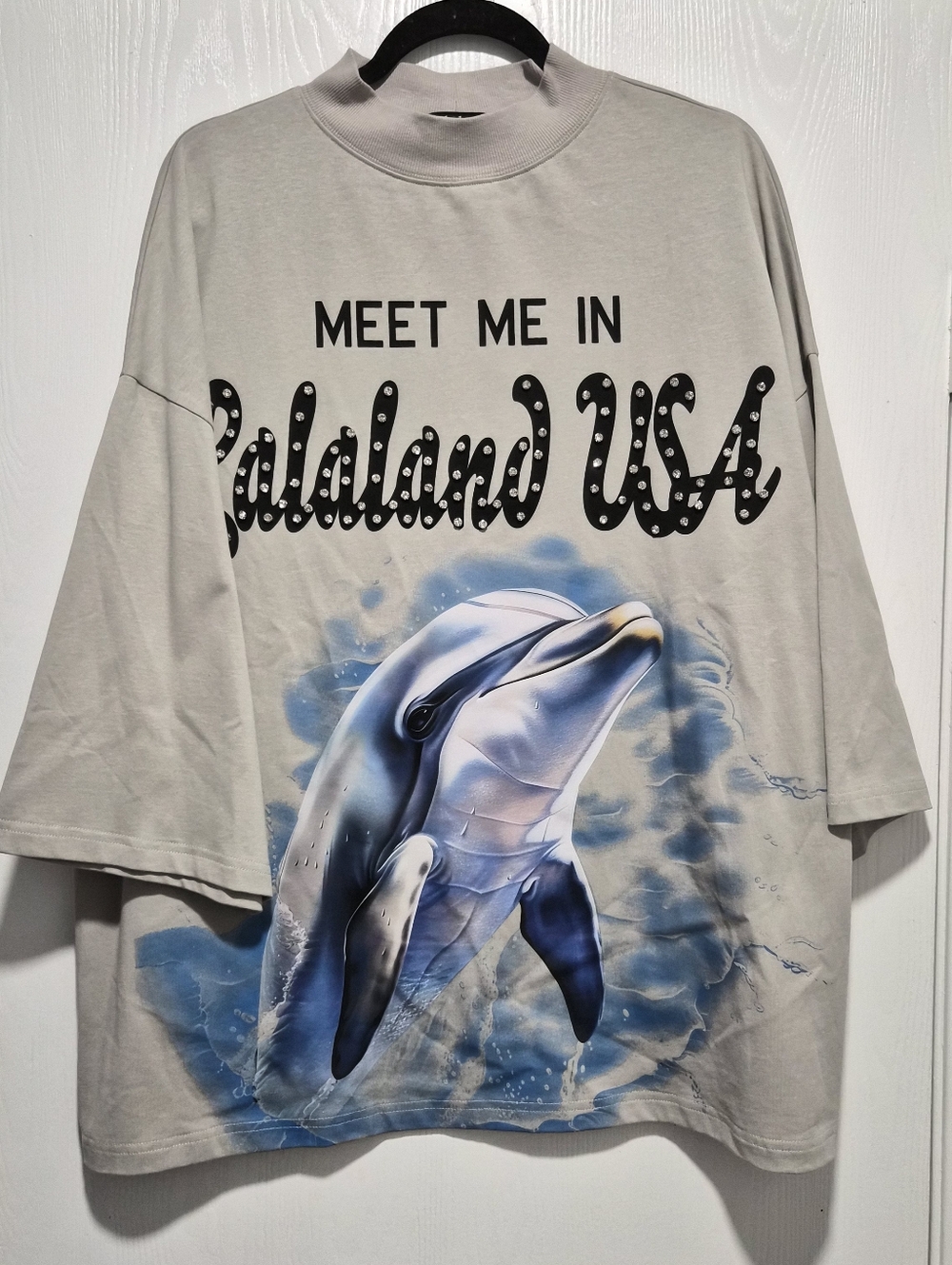 Nwt Lala Lalaland Usa Heavyweight Cotton Dream Tee Size S/M - Picture 2 of 7